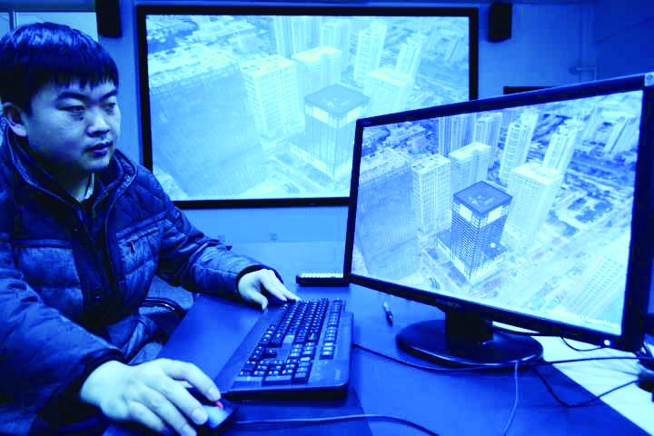 青岛理工大学BIM实验室让城市变三维透明"智慧城"