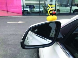 注意！汽车上装“小黄鸭”不仅危险还涉嫌违法！