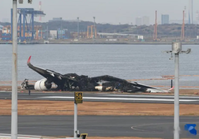 羽田机场撞机事故中日航客机的话音记录器已被找到