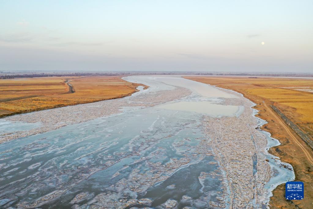 冰封黄河 